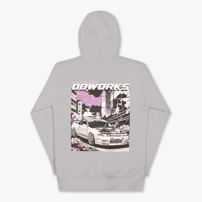 Cherry Blossom Skyline Hoodie
